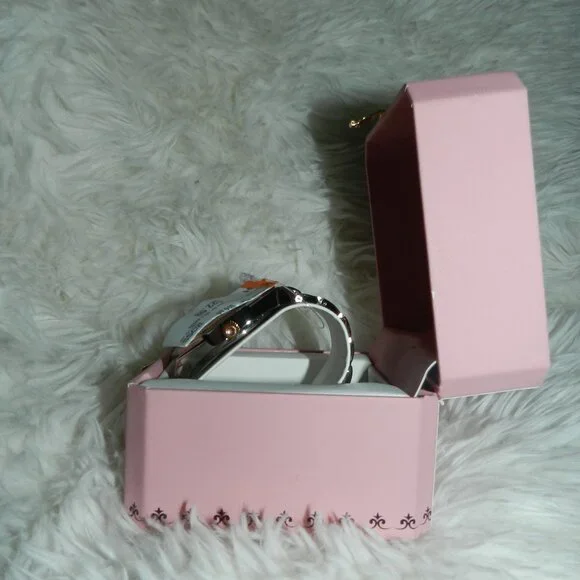 Juicy Couture Logo crystal womens watch Pink  🆕SHIP FAST🆕📦🏃🏻💨🚚 - Picture 9 of 14